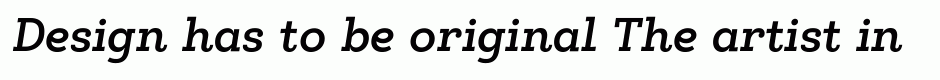 Egalite Demi Bold Italic