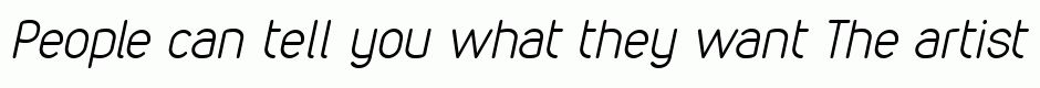 VDS Thin Italic