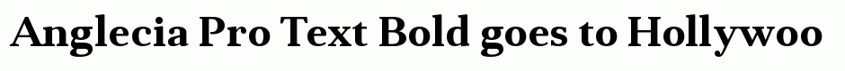 Anglecia Pro Text Bold