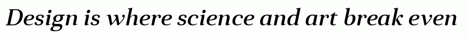 Anglecia Pro Text Medium Italic