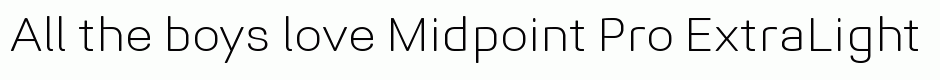 Midpoint Pro ExtraLight