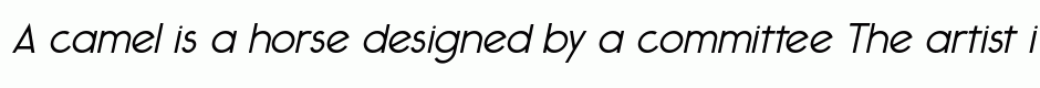 Ealing regular italic