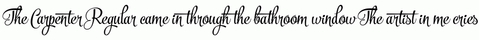 The Carpenter Regular