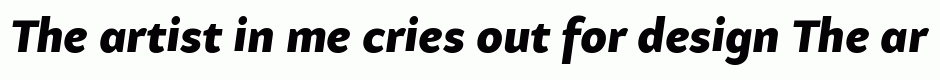 Samo Sans Pro Black Italic