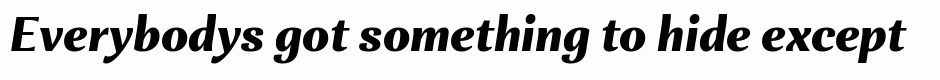 Orchidea Pro ExtraBold Italic