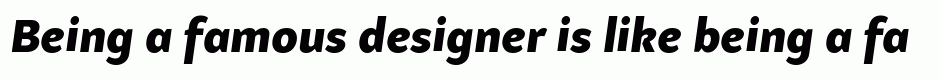 Samo Sans Pro Black Italic