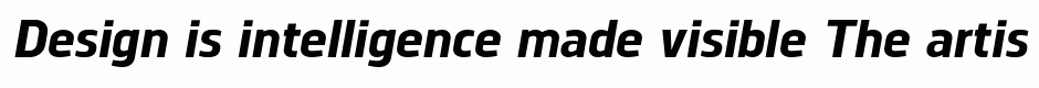 Norpeth ExtraBold Italic