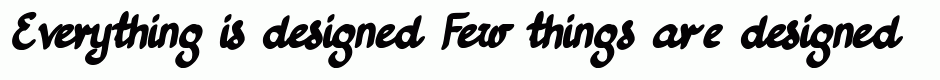 Pan Cake bold italic