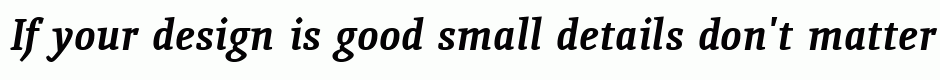 Quiroga Serif Bold Italic