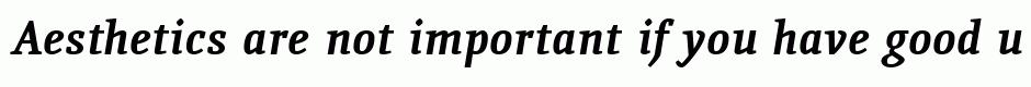 Quiroga Serif Bold Italic