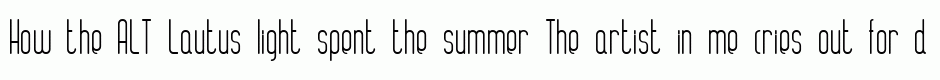 ALT Lautus light