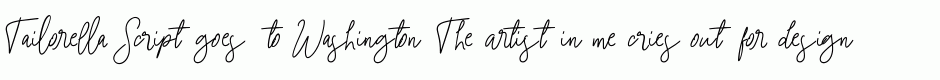 Tailorella Script