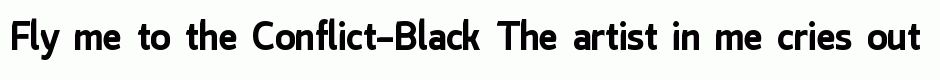 Conflict-Black