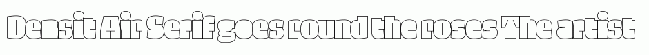 Densit Air Serif