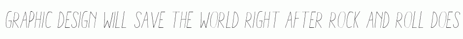 Aracne Condensed Light Italic
