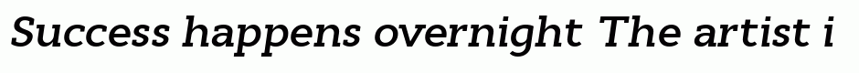 Cyntho Slab Pro SemiBold Italic