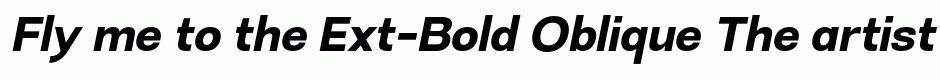 Ext-Bold Oblique