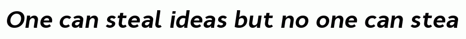 Cyntho Pro Bold Italic