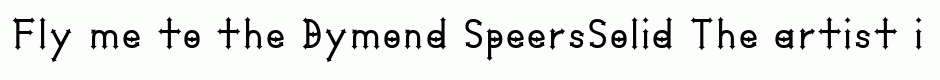 Dymond Speers-Solid