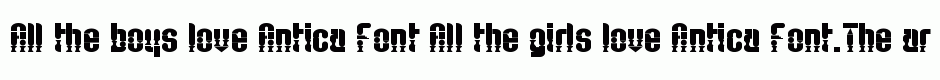 Antica Font