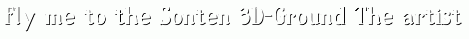 Sonten 3D-Ground