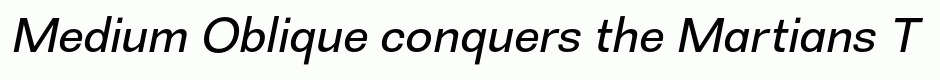 Medium Oblique