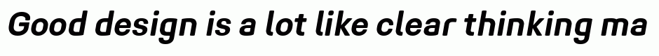 Midpoint Pro Bold Oblique