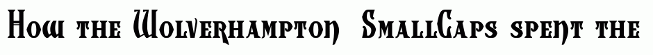 Wolverhampton  SmallCaps