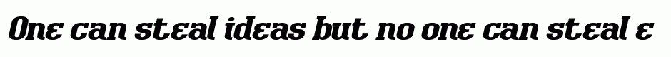 Bigboy black italic
