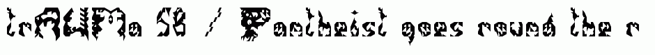 trAUMa 58 / Pantheist