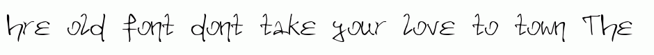 hre old font