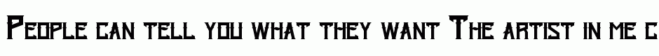 OPHELOS FONT