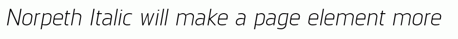 Norpeth Italic