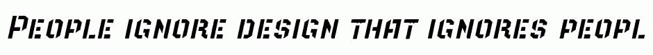 Old Depot - Texture Italic
