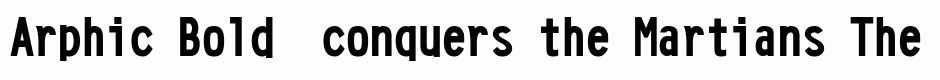 Arphic Bold 