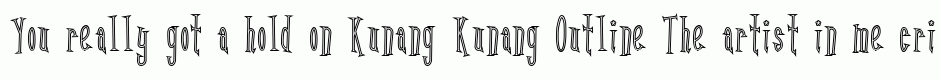 Kunang-Kunang Outline