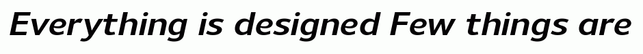 Uniman Bold Italic