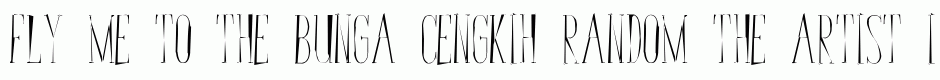 Bunga Cengkih Random