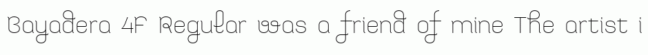 Bayadera 4F Regular