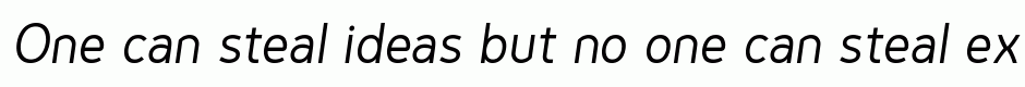 Genius Regular Italic