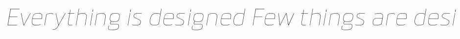 Bitner UltraLight Italic