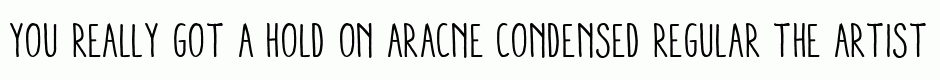 Aracne Condensed Regular