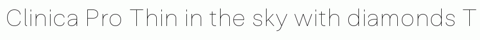 Clinica Pro Thin