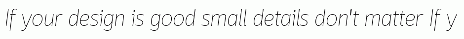 Lounge Thin Italic