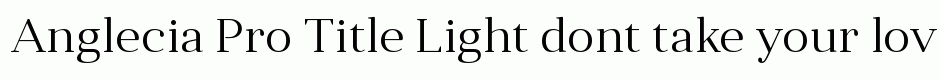 Anglecia Pro Title Light