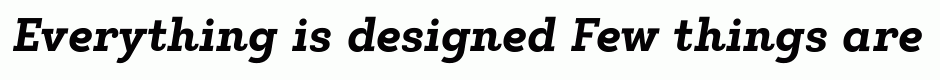 Egalite Bold Italic