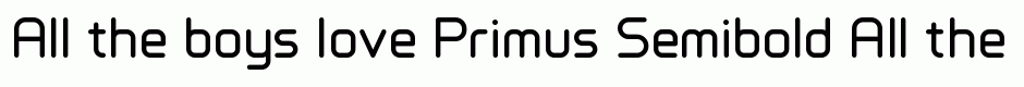 Primus Semibold