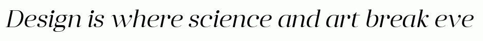 Anglecia Pro Display Light Italic