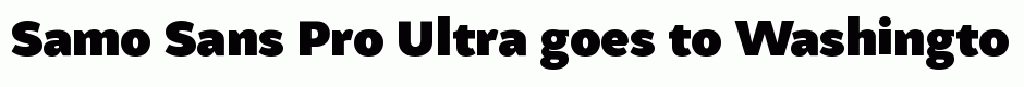 Samo Sans Pro Ultra