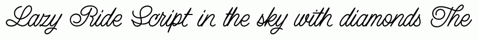 Lazy Ride Script
